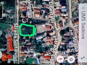 Vînd teren intravilan in spatele spitalului din Com. Sadova Dolj