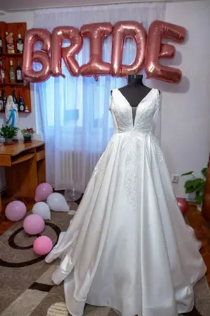 Vând rochie de mireasa  - imagine 4