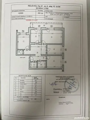 vând apartament 4 cam