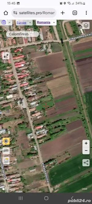 Teren intravilan (loc de casa) poroschia sat Calomfiresti - imagine 9