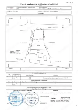 Loc de casa - Teren intravilan - Vaida - Rosiori - IMOBIHOR - imagine 3