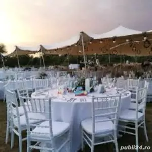 cort de inchiriat, mese, scaune, vesela, gonflabil - imagine 4