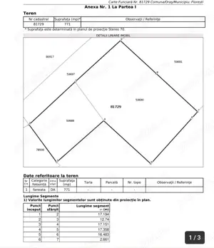 PF vand teren 771 mp, sat Tauti, Cluj - imagine 2
