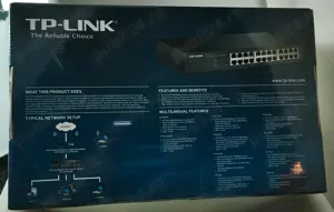 Switch TP-LINK TL-SG1024DE 24 x 1000Mbps, montabil in rack, Management - imagine 2