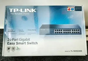 Switch TP-LINK TL-SG1024DE 24 x 1000Mbps, montabil in rack, Management