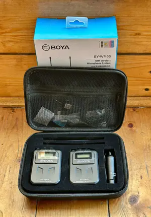 Microfon Lavaliera Boya BY-WM6S profesionala - imagine 3