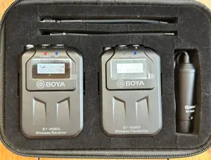 Microfon Lavaliera Boya BY-WM6S profesionala - imagine 4