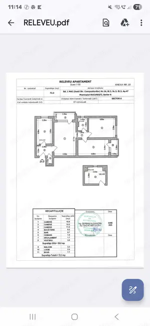 de vanzare apartament 3 camere Drumul Taberei,Bdul 1 Mai