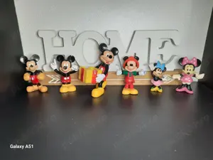 Figurine Mickey și Minnie Mouse