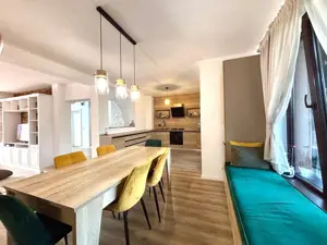 Casa unica - mobilata si utilata -teren 601 mp -  Sag