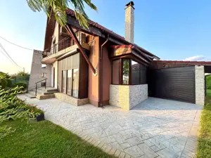 Casa premium - mobilata si utilata -teren 601 mp -  Sag