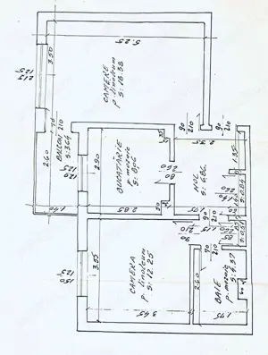 Apartament 2 camere zona A Vest Craiova Casa Științei 