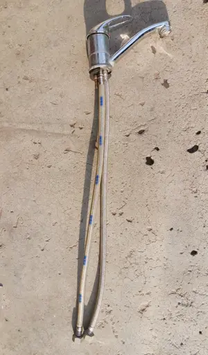 Baterie lavoar cu racorduri 1 pe 2 - imagine 2