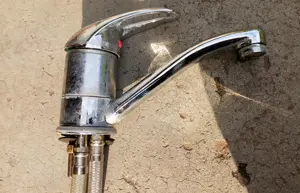 Baterie lavoar cu racorduri 1 pe 2 - imagine 3