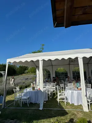 cort de inchiriat, mese, scaune, vesela, gonflabil - imagine 3