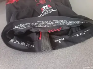 X-Bionic for Automobili Lamborghini Bike Jersey Shirt Size L Black Red - imagine 5