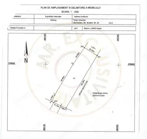 Teren 500-800 mp Braileni-Valea Ursului parcelabil - imagine 2