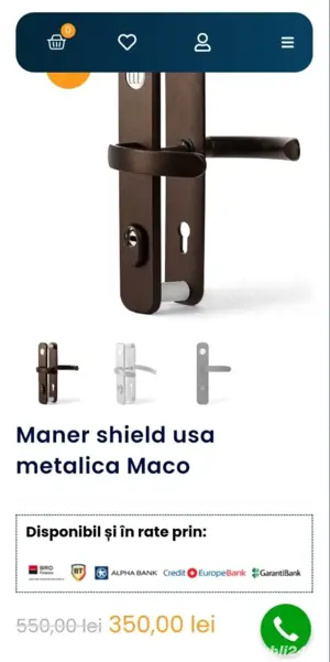 Maner cu shield Maco  - imagine 5