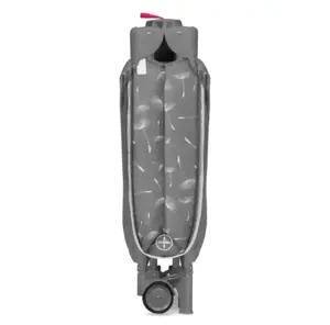 Patut pliant Lionelo Sven Plus 120x60 cm cu doua nivele + masa infasat - imagine 2