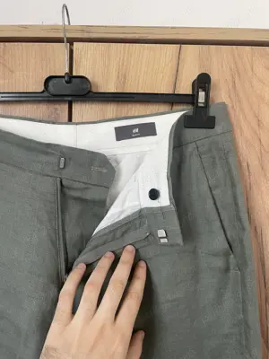 Pantaloni H&M din in si bumbac - imagine 3