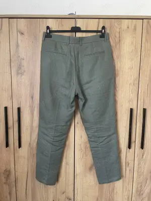 Pantaloni H&M din in si bumbac - imagine 2