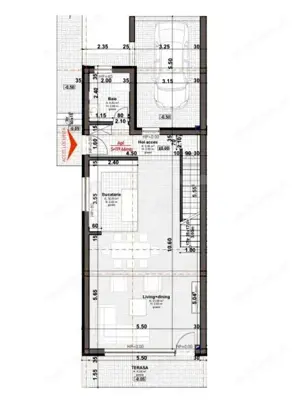 Casa tip duplex, la cheie, ultrafinisata, ansamblu privat in Chinteni - imagine 10