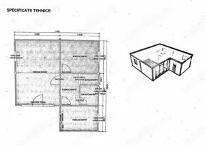 and teren plus casa in constructie Satnoieni Calarasi - imagine 3