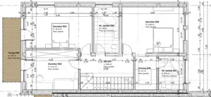 Casa de tip Duplex 5 camere 143 mpu semifinisata intabulata - imagine 12