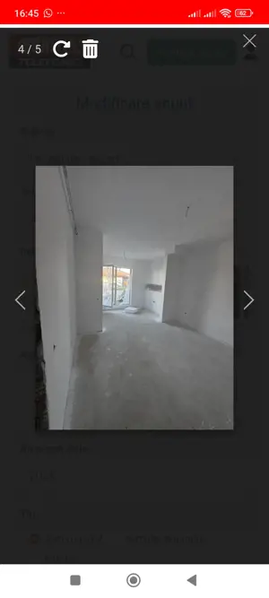 Apartament 2 camere tip studio de vânzare