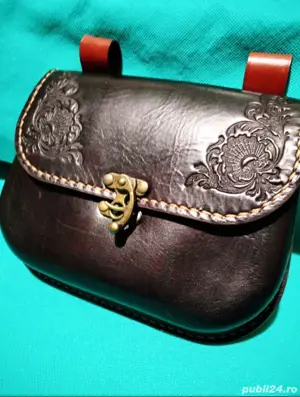 Borseta ungurească din piele 