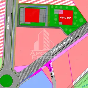 Parcela de teren 4310 mp, zona VGP- Aeroport,