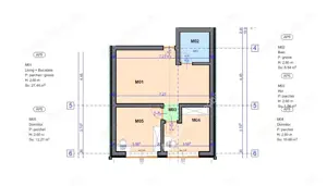 Apartament la cheie cu 3 camere si 2 locuri de parcare zona Turnisor - imagine 8