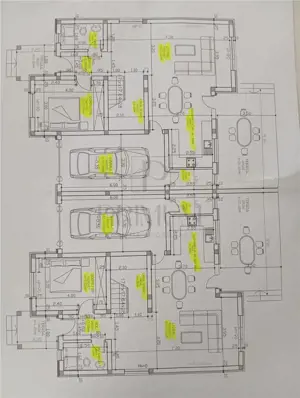 Duplex despartit prin garaj - 130 mp utili - teren 450 mp - toate utilitatile - imagine 2