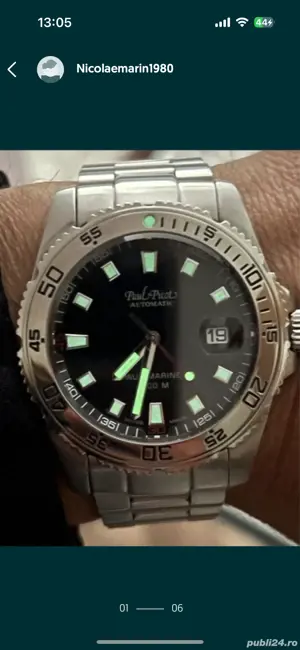 ceas Paul Picot automatic  - imagine 2