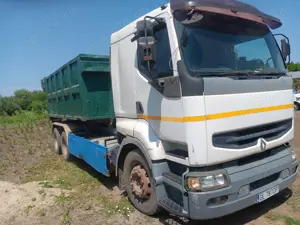 Abroll renault premium 2005 +container - imagine 2