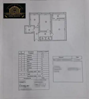 COMISION 0 | Nicolae Grigorescu - 2 Camere Decomandat Renovat Centrala  - imagine 13