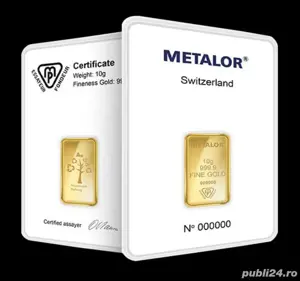 Lingou de aur 24k de 10gr - imagine 3
