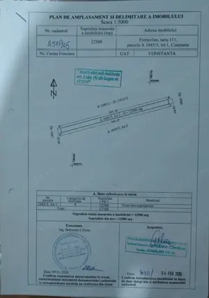 Vânzare teren extravilan 