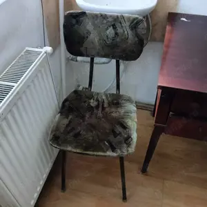 Vand scaune de fier cu captuseala