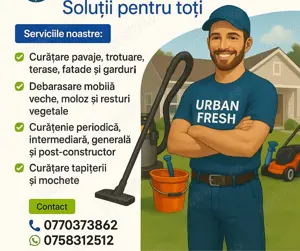 Firma curățenie exterioara 