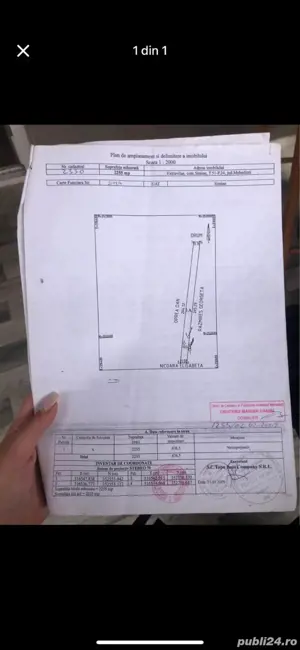Teren 2.255 mp, extravilan, Simian   acces rapid centură Severin - imagine 2