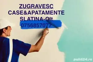 ZUGRĂVESC  case și apartamente la prețuri rezonabile Slatina-Olt