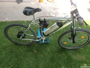 Bicicleta electrica full suspension 26" - imagine 5