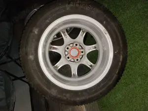 Jante aluminiu cu anvelope iarna pe 16 - imagine 4