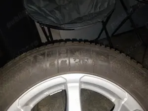 Jante aluminiu cu anvelope iarna pe 16 - imagine 5