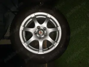 Jante aluminiu cu anvelope iarna pe 16 - imagine 2