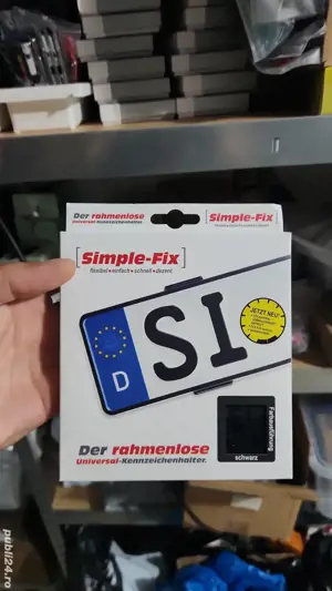 Suporti numere slim simple-fic suport numar suport placute