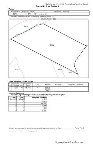 Vand teren 8 euro mp - imagine 3 Vand teren 8 euro mp - imagine 3