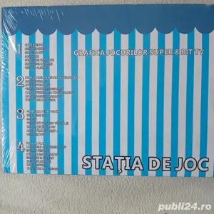 Consola de jocuri video retro,Super Mario,etc. 2x Joystick,pistol,noua - imagine 3