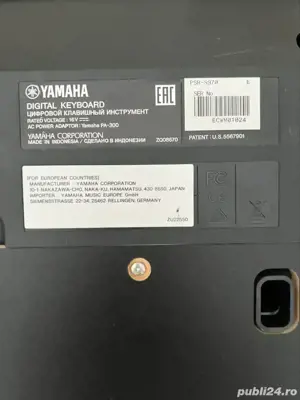 Orgă Yamaha psr-s970 + Subwoofer Genelec model 1091A - imagine 4